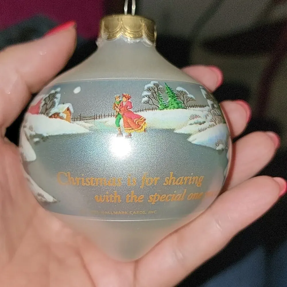 Vintage Hallmark First Christmas 1991 Ornament
